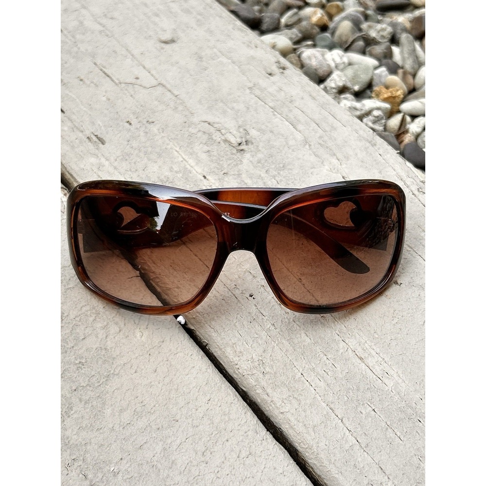 Jennifer Lopez Sunglasses Oversized Tortoise Shell Brown Gradient